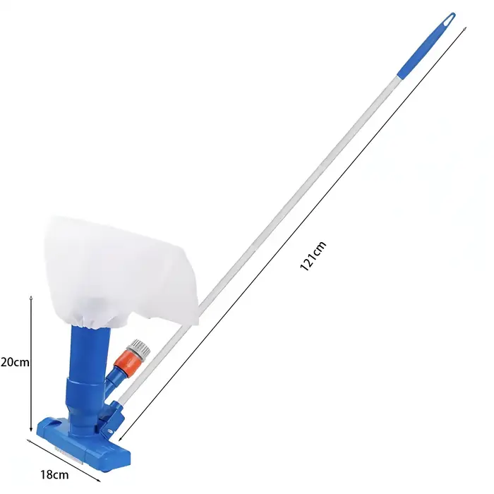 Nettoyeur à jet sous-marin pour piscine avec brosse