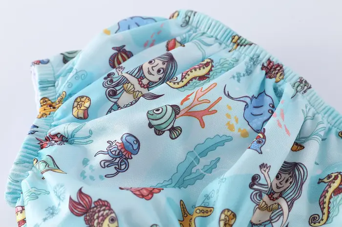 2025 nouveau été bébé infantile imperméable natation couche-culotte pour nouveau-né garçons filles fuite gratuite couches de bain réutilisables S M L