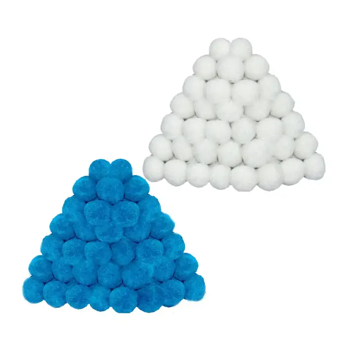 Boules filtrantes pour piscine 200g – Remplacement efficace du média de pompe pour l'eau propre des piscines