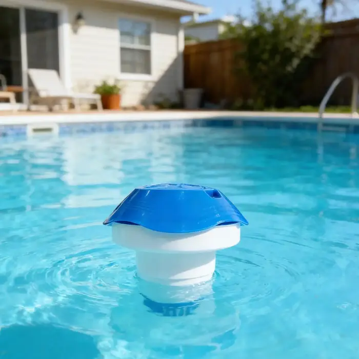 Flotteur à chlore pour piscine