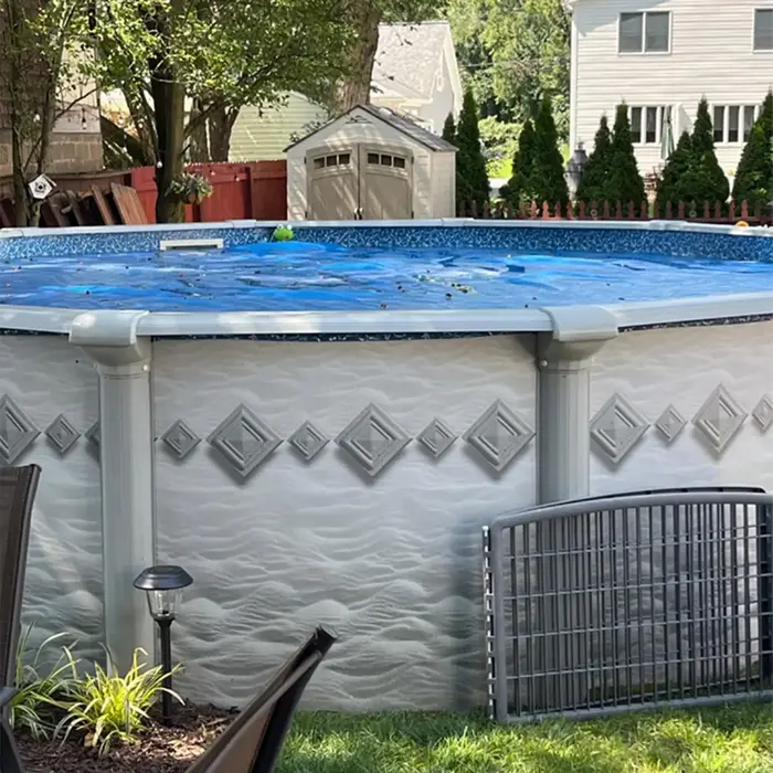 Couverture solaire pour piscine hors sol
