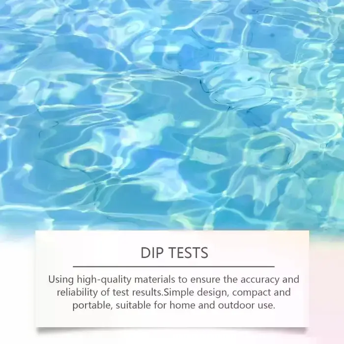 Bandes de test 3 en 1 pour piscine