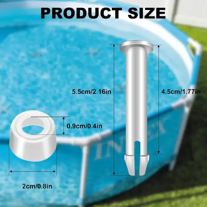 Exacpilles de joint de piscine en plastique et joints en caoutchouc