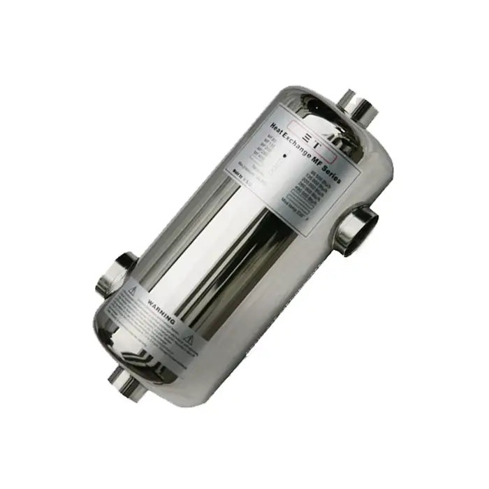 Échangeur de chaleur en acier inoxydable pour piscine et spa