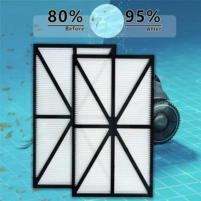 Filtres de nettoyage de piscine lavables ABKJ-4PCS RCX70101 pour Tigershark