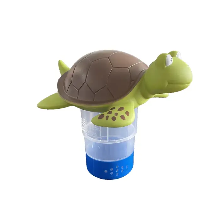 Distributeur de chlore flottant pour piscine (Turtle verte)