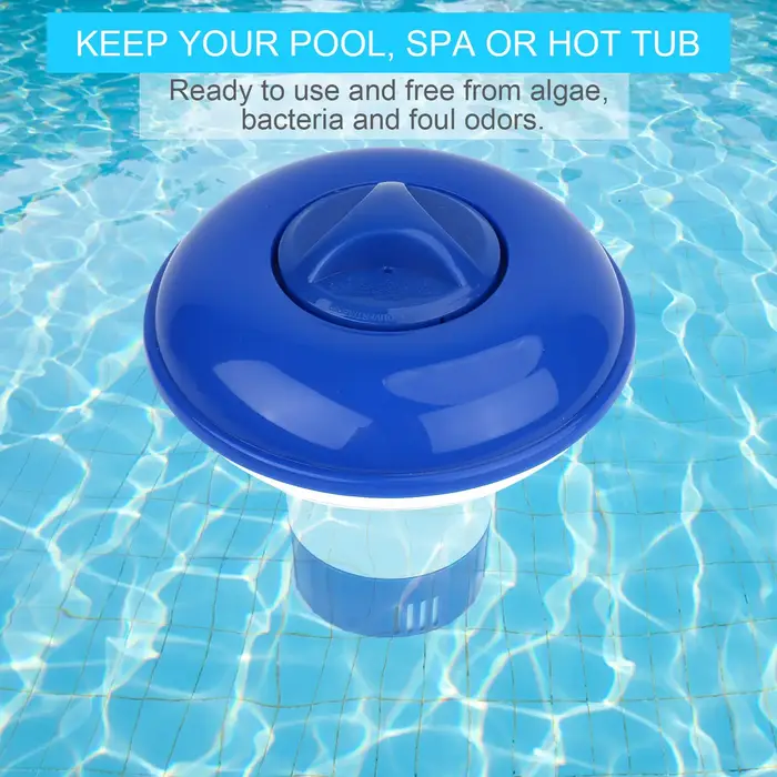 Flotteur chimique pour piscine flottante