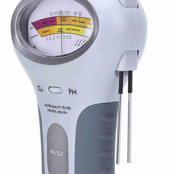 Analyseur de qualité de l'eau pour piscine et spa PC‑102 CL2