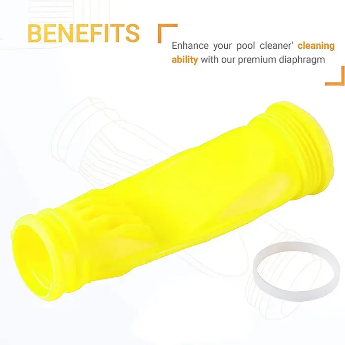 Diaphragmes de nettoyage avec anneaux pour nettoyeur de piscine
