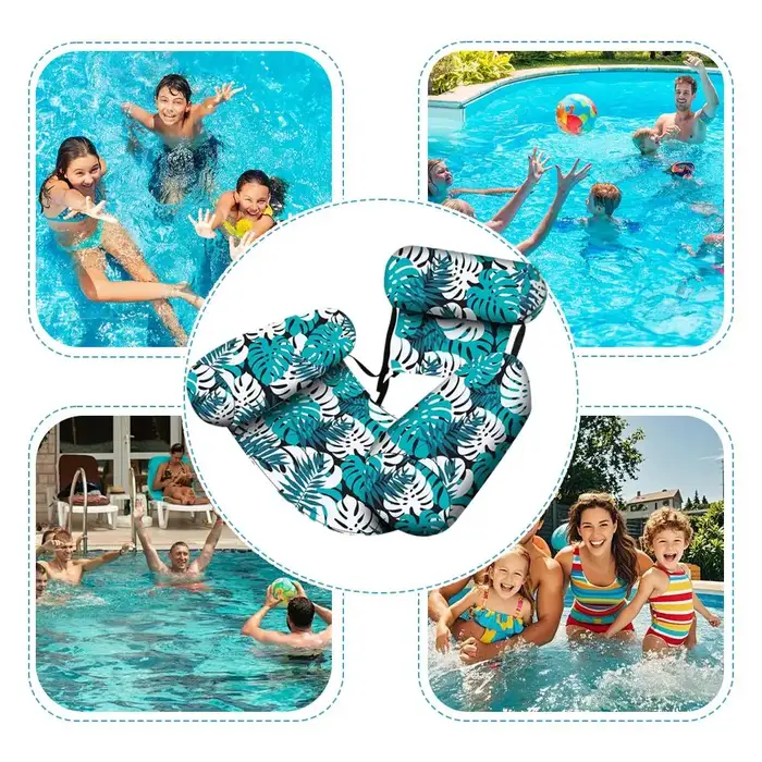 Fauteuil hamac gonflable flottant pour piscine