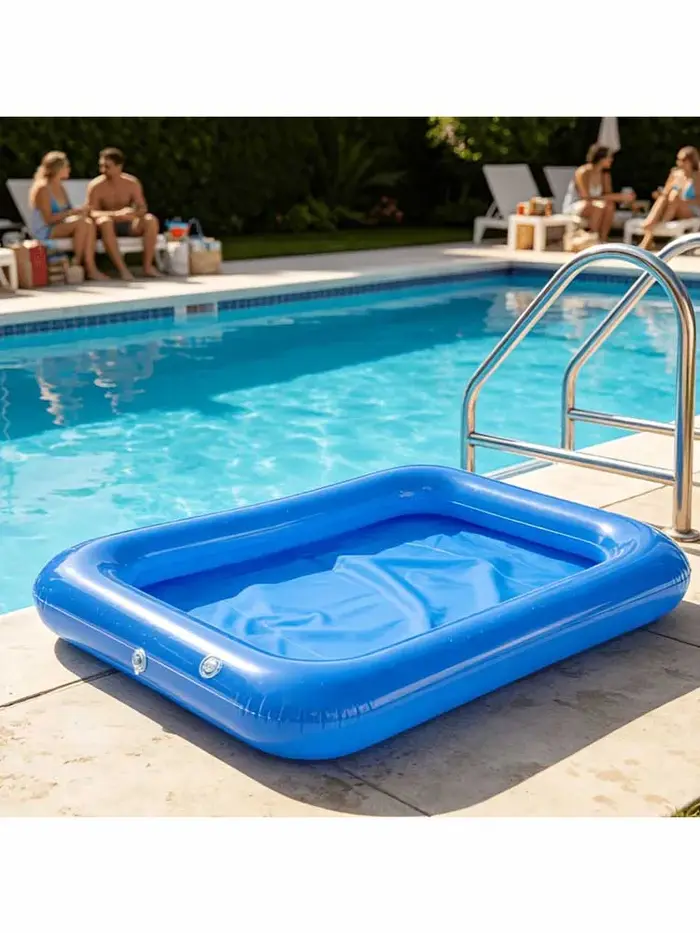 Baignoire de nettoyage de piscine pliable et portable, bassin multifonctionnel pour le bain des pied