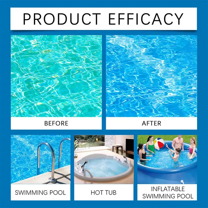 Agent clarifiant liquide pour piscine