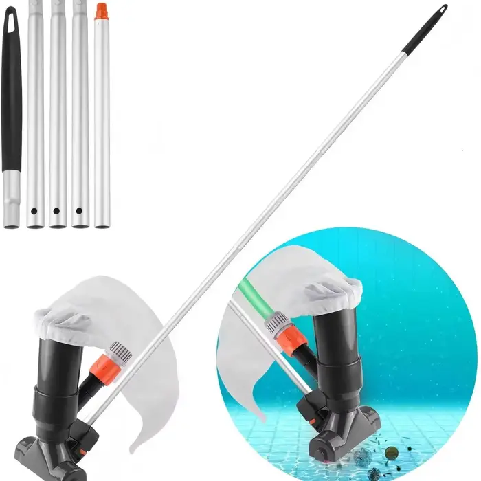 Kit de nettoyage de piscine : Épuisette et outil de nettoyage du fond de piscine pour l'entretien qu