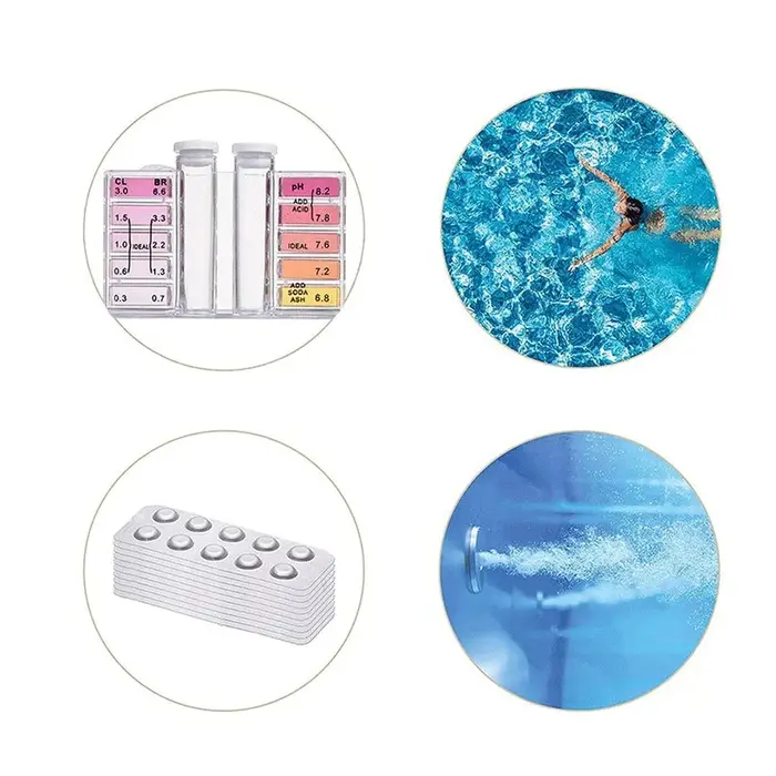 Bandelettes de test pour piscine