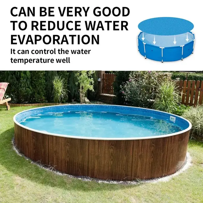 Bâche solaire de piscine carrée ou ronde