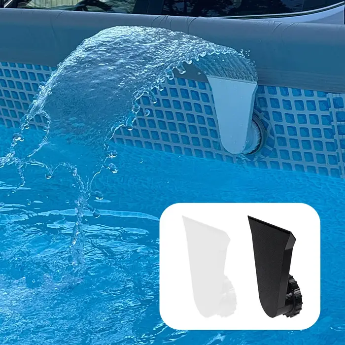 Buse de fontaine de piscine en plastique durable