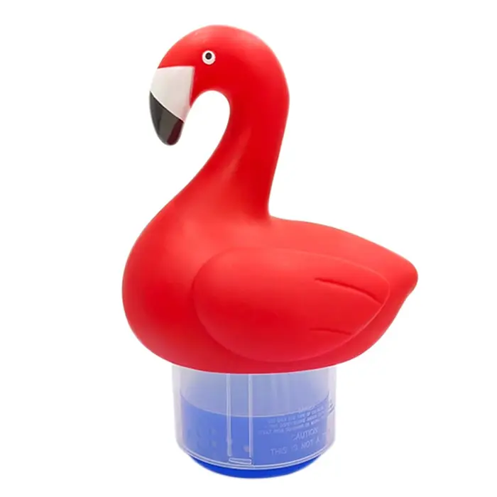 Flotteur solaire Flamingo pour piscine