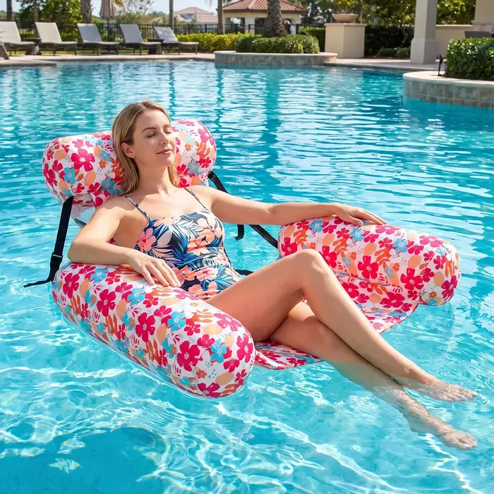 1 flotteur gonflable pour piscine adulte