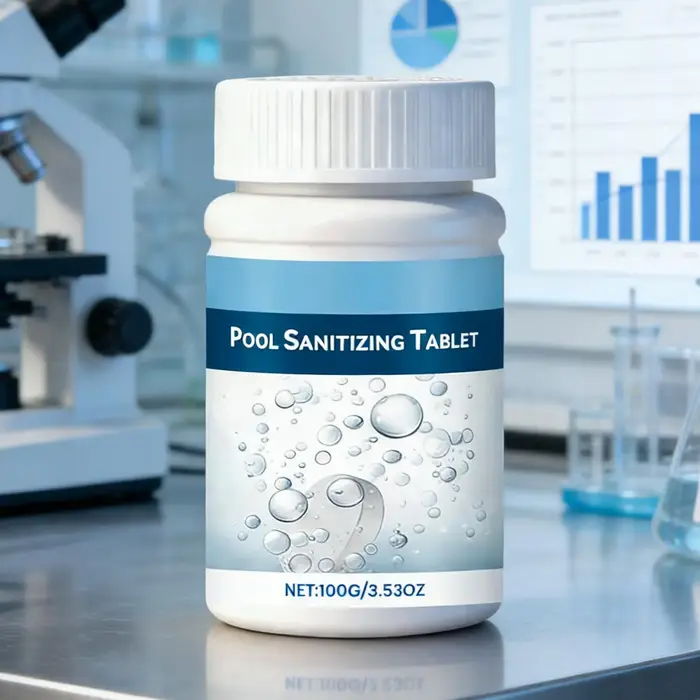 Poudre nettoyante pour piscine