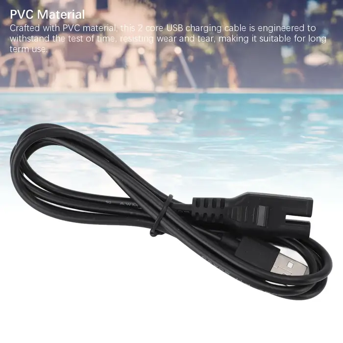 Câble de chargement sous vide pour piscine