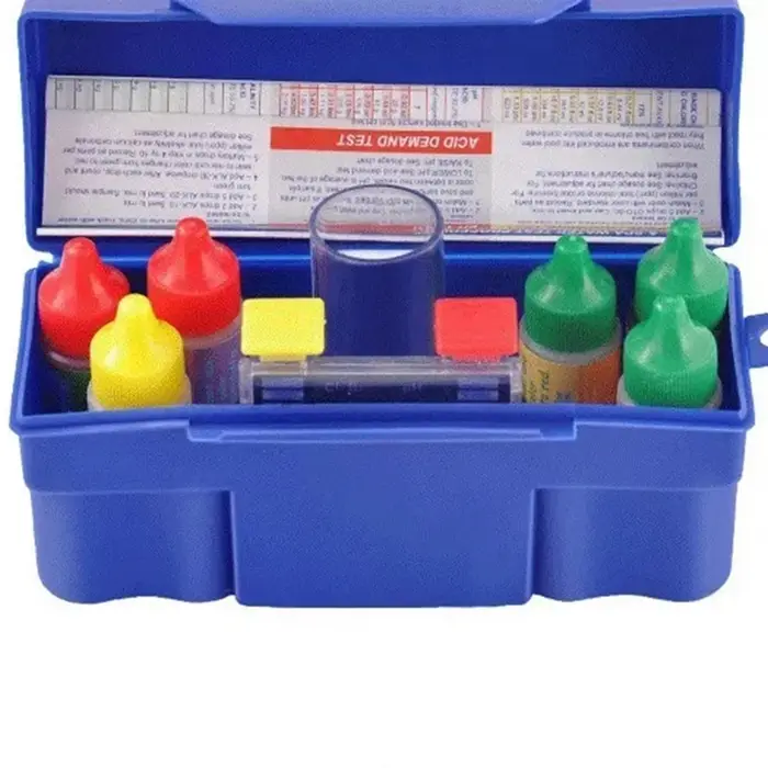 Boîte de Test d'eau de piscine
