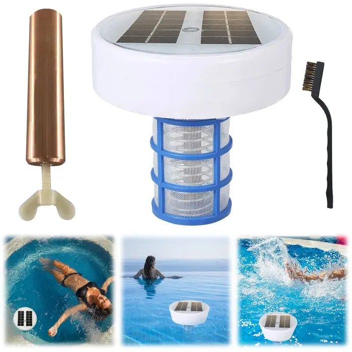 Purificateur d'eau et de choc solaire sans chlore 85% moins