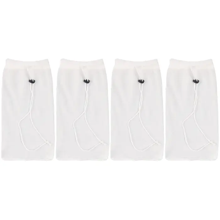 Chaussettes filtrantes pour piscine, réutilisables, avec filet de protection et cordon de serrage, p