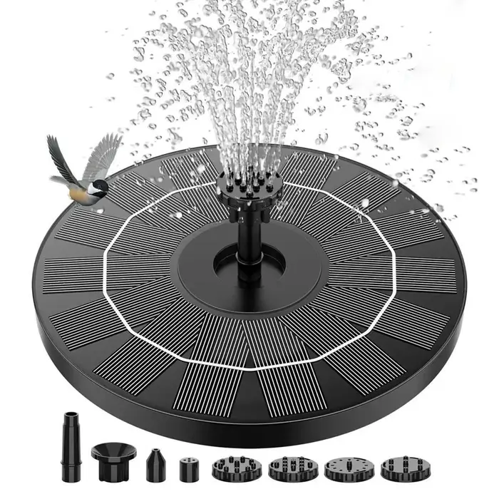 Fontaine solaire pour piscine, bassin, cascade, décoration de jardin, fontaine solaire extérieure, b