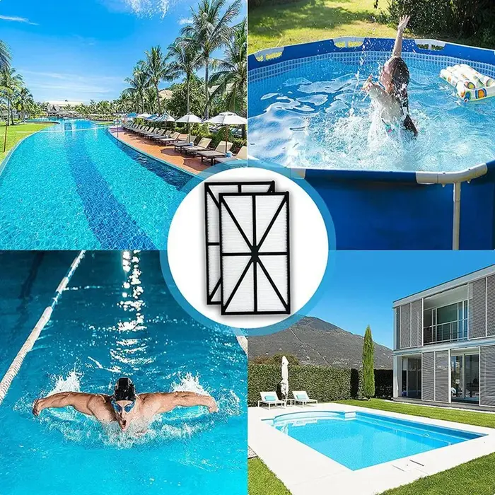 T02C!-4 pièces filtres de nettoyage de piscine lavables RCX70101 pour Tigershark pour Sharkvac pour Aquavac robot