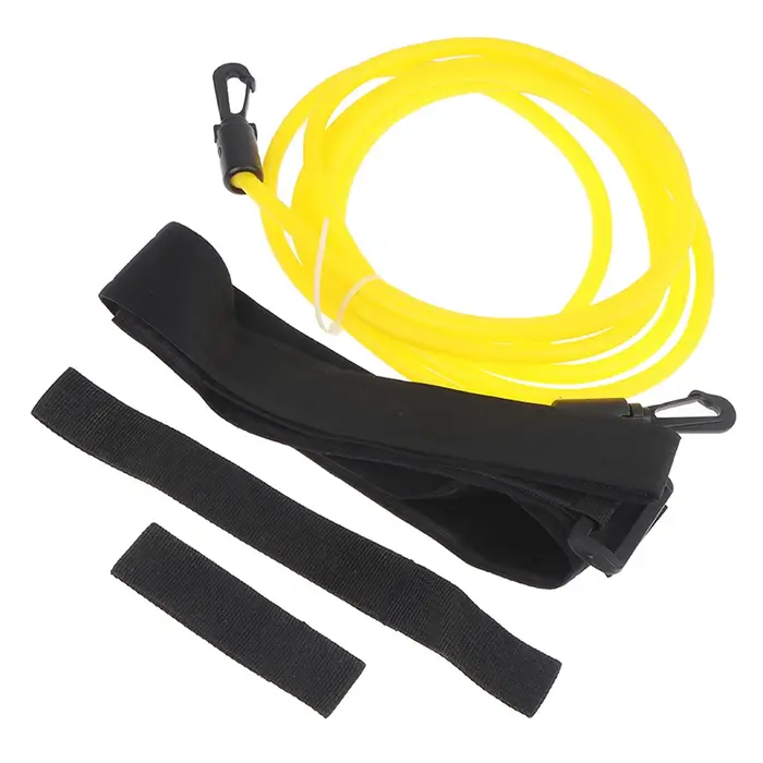 Tubes en Latex pour entraînement à la natation, corde de sécurité, ceinture élastique de résistance