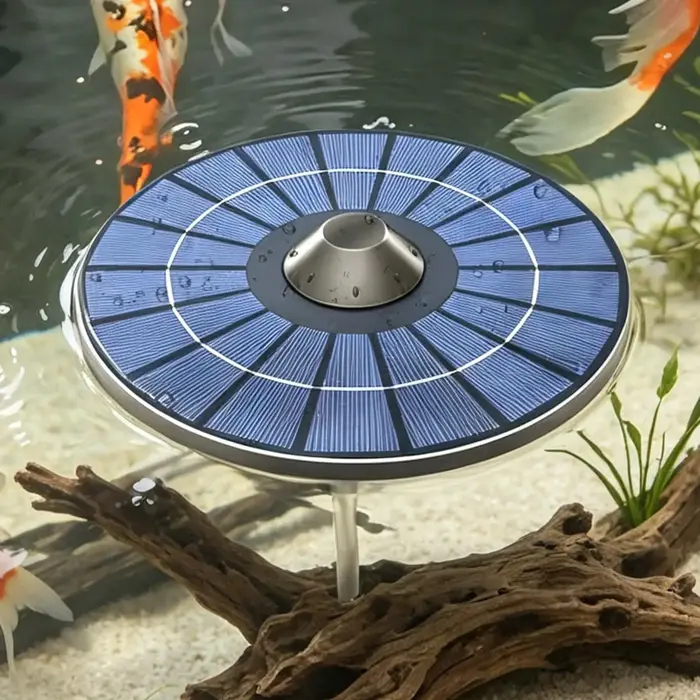 Aérateur solaire pour bassin 2