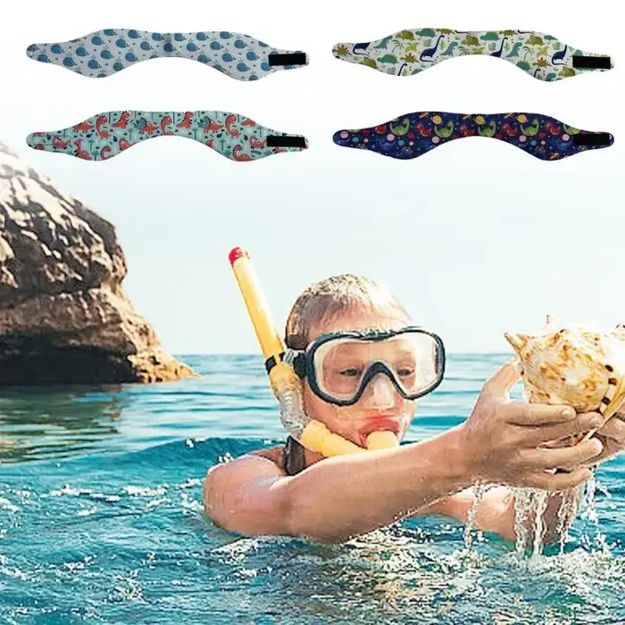 Bandeau natation protecteur pour les enfants les adultes bande l'oreille résistante à l'eau pour baignade