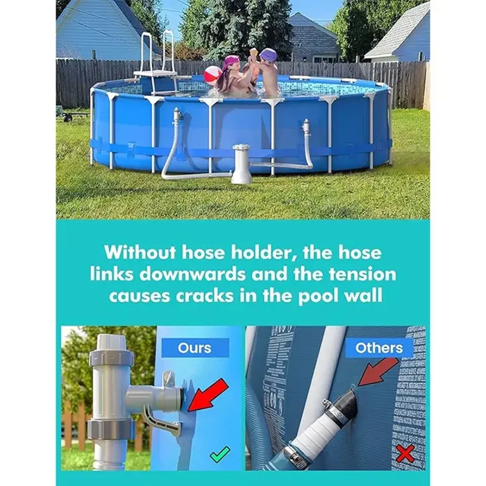 Adaptateur de tuyau de piscine