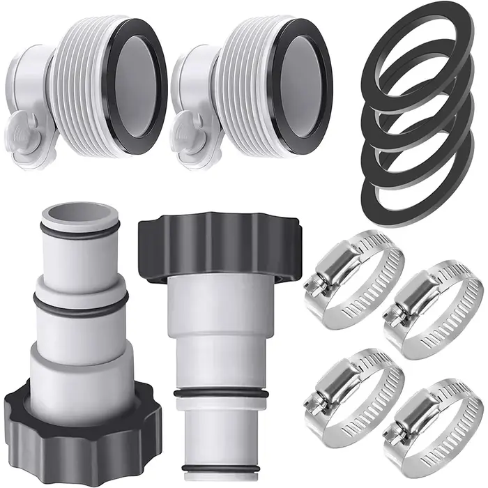 Adaptateur de tuyau de piscine pour pompe Intex Hayward, fileté, robuste, résistant au chlore, racco
