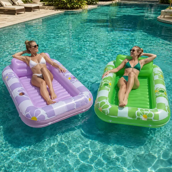 Transat flottant pour piscine