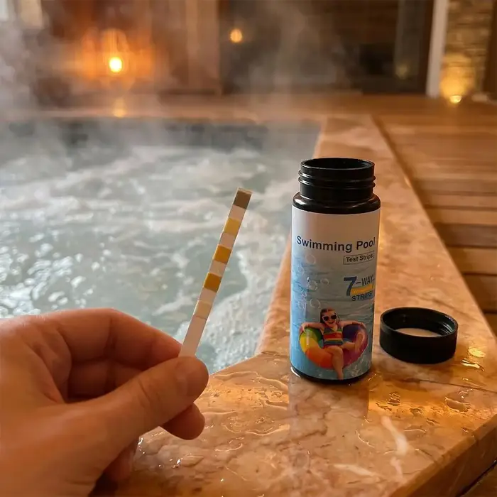 Bandelettes de test d'eau de piscine 7 en 1