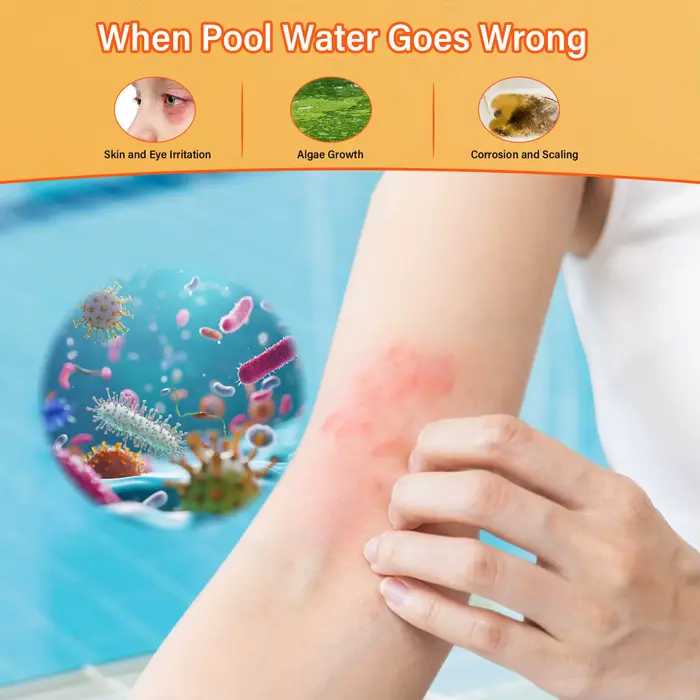 YIERYI – testeur d'eau de piscine 7 en 1