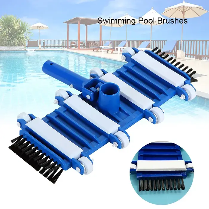 Outil de nettoyage de brosse pour murs et sols de piscine de 14 pouces
