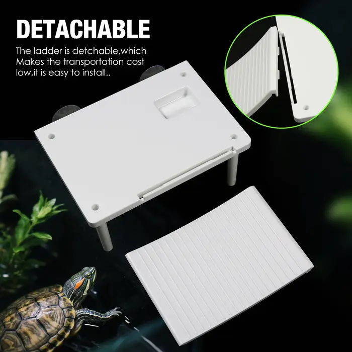 Plateforme de bain de soleil tortue
