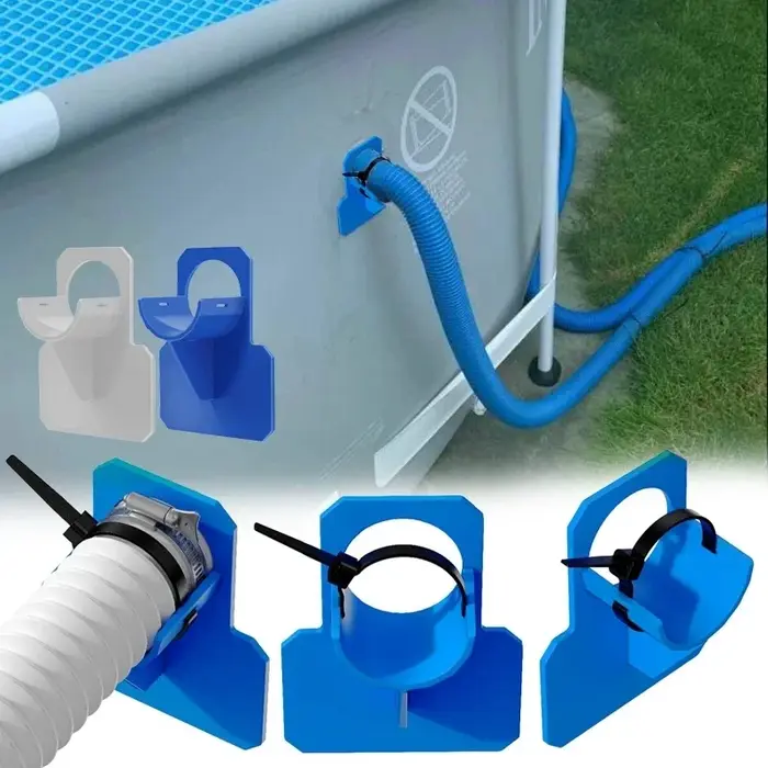 Support de fixation pour tuyau de piscine