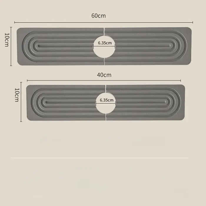Tapis dur absorbant l'eau