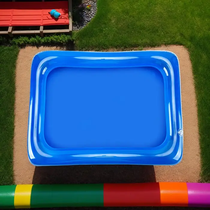 Bassin de lavage de pieds gonflable pour piscine