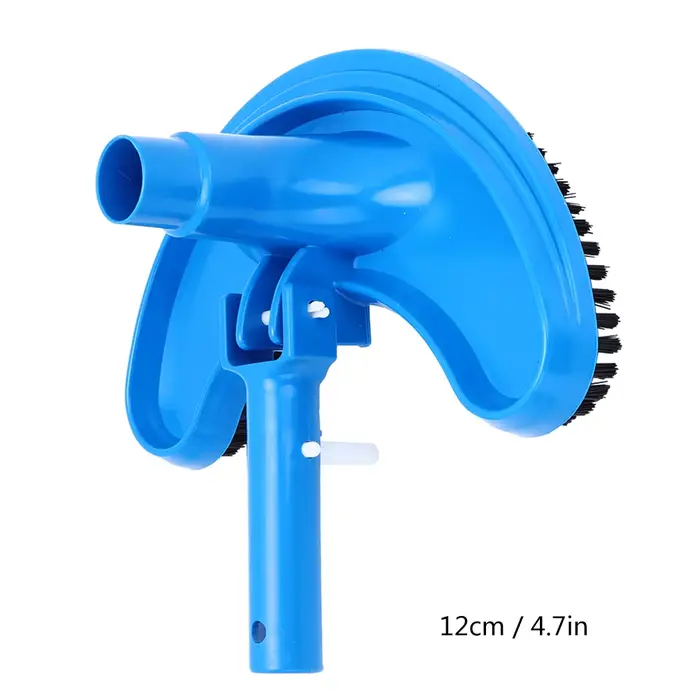 Tête d'aspirateur de piscine demi-lune flexible