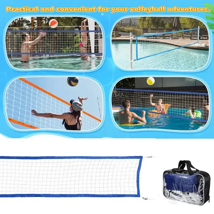 Filet de volley-ball aquatique Portable 15X3 pieds