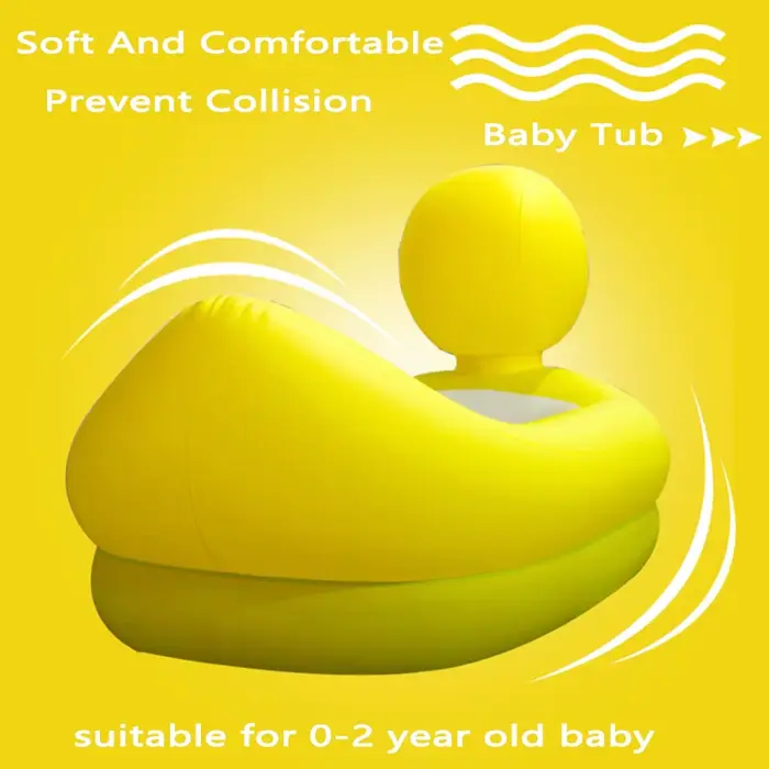 Piscine gonflable de bain de canard de dessin animé infantile jouer bassin