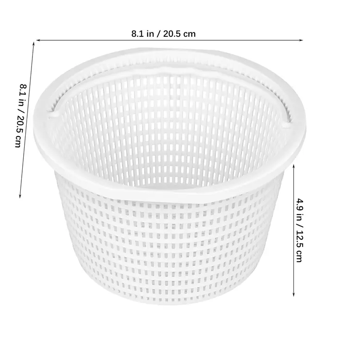 Grand panier d'écumoire de piscine