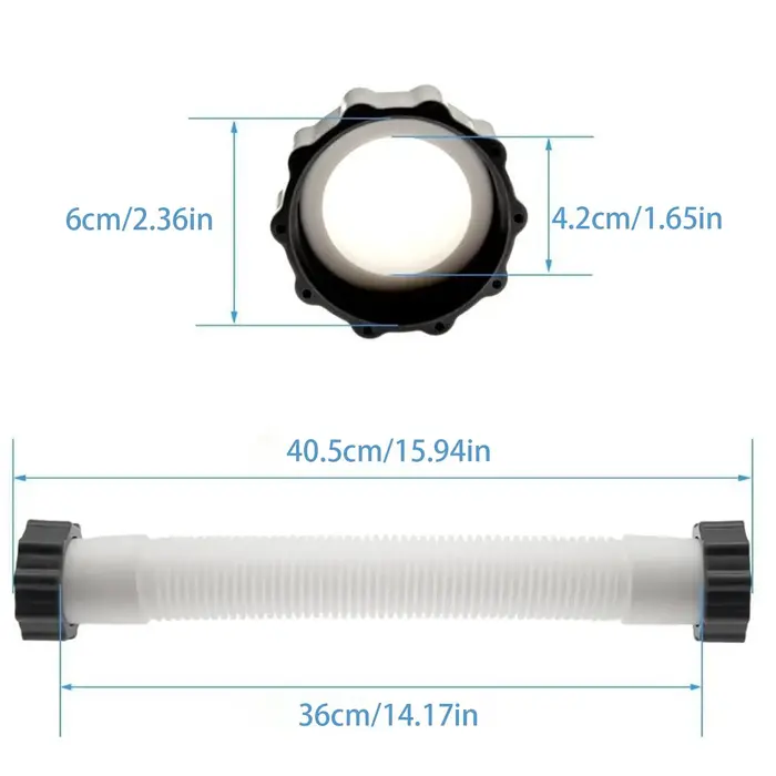Tuyau de remplacement de piscine