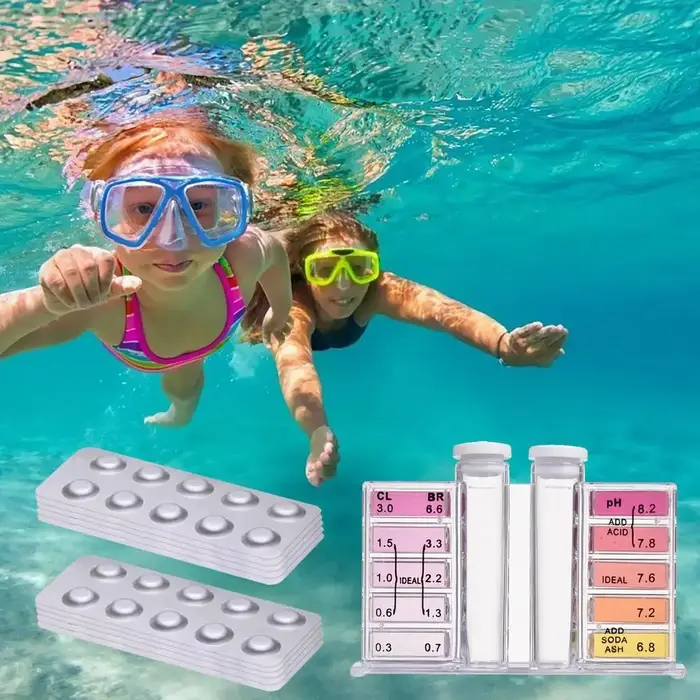Kit de testeur de piscine 2 en 1