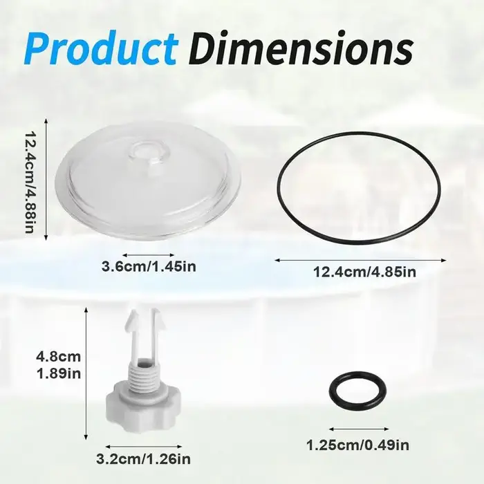 Pièces de rechange pour filtre à sable de piscine