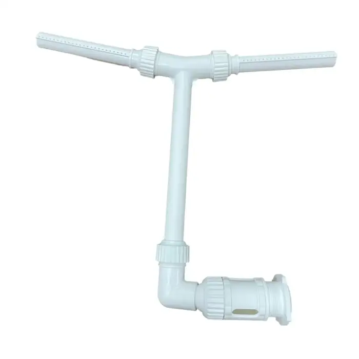 Fontaine d'eau à double pulvérisation pour piscine, cascade réglable, arroseur créatif, support de f